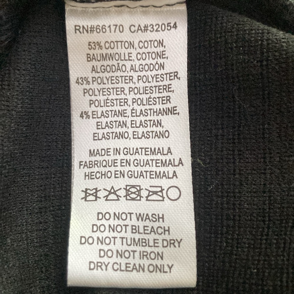 Anthropologie -Current Air/ Black top-white stitch XS - Picture 5 of 6